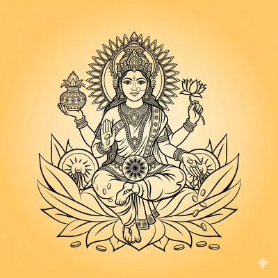 Om Shri Mahalakshmyai Namah